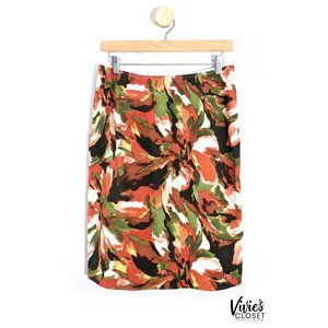 Cato Autumn Abstract Pencil Skirt Size 6